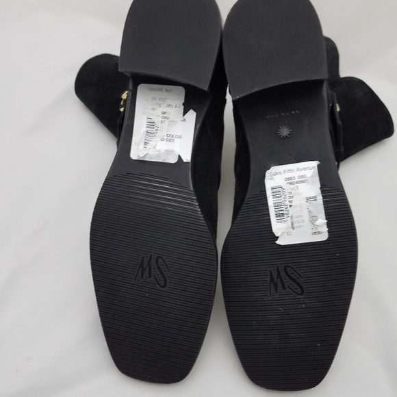 Stuart weitzman black suede buckle booties 7 - Picture 5 of 5